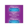 PASANTE - RIBS  DOTS PRESERVATIVOS INTENSITY 144 UNIDADES