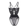 SUBBLIME - 954055 BODY SEXY DE ENCAJE NEGRO S/M