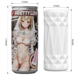 PRETTY LOVE - MASTURBADOR MASCULINO LATA MODELO 1