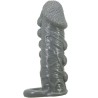 PRETTY LOVE - REALISTIC PENIS ENLARGER AND DELAY SLEEVE GREY