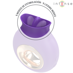 INTENSE - TULI ESTIMULADOR CLÍTORIS 9 VIBRACIONES  9 OSCILACIONES MORADO