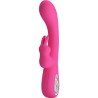 PRETTY LOVE - NOVAK RABBIT VIBRATOR 12 VIBRATIONS PINK