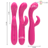 INTENSE - AMARA VIBRADOR CON LENGUA ESTIMULADORA 10 VIBRACIONES ROSA