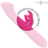 INTENSE - JULIETA VIBRADOR RABBIT 18,6 CM 10 VIBRACIONES ROSA