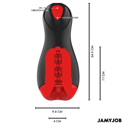 JAMYJOB - CORE-X MASTURBADOR AUTOMÁTICO 5 MODOS SUCCIONADOR Y VIBRACIÓN