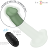 INTENSE - BECCA VIBRADOR CON VENTOSA 10 VIBRACIONES VERDE CONTROL REMOTO