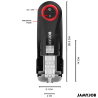 JAMYJOB - GRAVITY MASTURBADOR VAGINA AUTOMÁTICO 5 MODOS DE EMPUJE Y EFECTO SONIDO