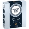 MISTER SIZE - CONDOM SIZE L 57 MM (3 UNITS)