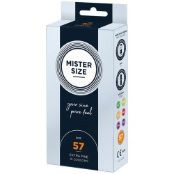 MISTER SIZE - PRESERVATIVOS TALLA L 57 MM (10 UNIDADES)