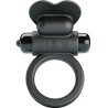 PRETTY LOVE - DEBONAIRE ANILLO VIBRADOR CONEJO 10 VIBRACIONES NEGRO