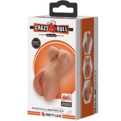 CRAZY BULL - HANNAH MASTURBADOR DOBLE VAGINA  ANO REALÍSTICO MULATO