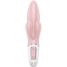 SATISFYER - AIR PUMP BUNNY 3 INFLABLE VIBRADOR RABBIT ROSA