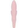 SATISFYER - AIR PUMP BUNNY 3 INFLABLE VIBRADOR RABBIT ROSA