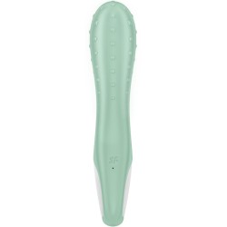 SATISFYER - AIR PUMP VIBRADOR 3 INFLABLE PUNTO G MENTA