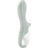 SATISFYER - AIR PUMP BOOTY 3 VIBRADOR ANAL INFLABLE VERDE GRIS