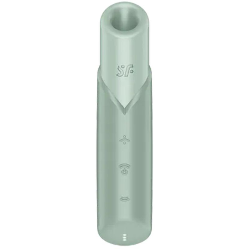 SATISFYER - NAUGHTY KISS ESTIMULADOR CLÍTORIS POR ONDAS VERDE AGUA