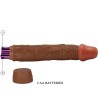 BAILE - BOB VIBRADOR REALÍSTICO 22.5 CM MULATO