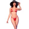 CHILIROSE - CR 4840 MICRO BIKINI ROJO S/M