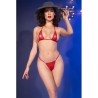 CHILIROSE - CR 4840 MICRO BIKINI ROJO S/M