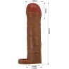 PRETTY LOVE - BUNION FUNDA PARA PENE CON EXTENSIÓN DE 2.5 CM MULATO