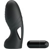 PRETTY LOVE - ALAN SILICONE FINGER VIBRATOR BLACK