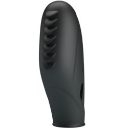 PRETTY LOVE - GILO VIBRADOR DE DEDO SILICONA NEGRO