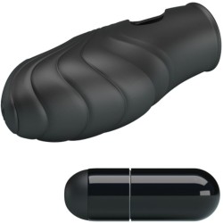 PRETTY LOVE - LICH SILICONE FINGER VIBRATOR BLACK