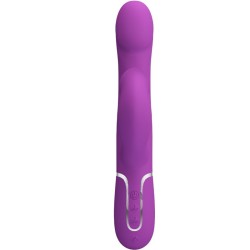 PRETTY LOVE - 4 IN 1 MULTIFUNCTION VIBRATOR  STIMULATOR PURPLE