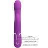 PRETTY LOVE - 4 IN 1 MULTIFUNCTION VIBRATOR  STIMULATOR PURPLE