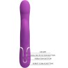 PRETTY LOVE - VIBRADOR  ESTIMULADOR MULTIFUNCIÓN 4 EN 1 MORADO