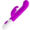 PRETTY LOVE - CENTAUR VIBRADOR RABBIT 30 MODOS DE VIBRACIÓN MORADO