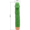 BAILE - BILL VIBRADOR REALÍSTICO 22.5 CM VERDE