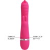 PRETTY LOVE - PHOENIX VIBRADOR RABBIT MULTIFUNCIÓN ROSA