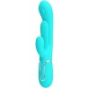 PRETTY LOVE - SHANIA TRIPLE VIBRADOR RABBIT MULTIFUNCIÓN 3 EN 1