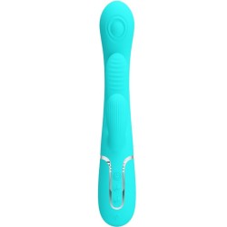 PRETTY LOVE - SHANIA TRIPLE VIBRADOR RABBIT MULTIFUNCIÓN 3 EN 1