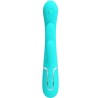 PRETTY LOVE - SHANIA TRIPLE RABBIT MULTIFUNCTION VIBRATOR 3 IN 1 BLUE