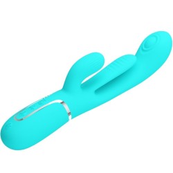 PRETTY LOVE - SHANIA TRIPLE VIBRADOR RABBIT MULTIFUNCIÓN 3 EN 1