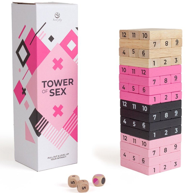 SECRETPLAY - JUEGO DE MADERA TOWER OF SEX