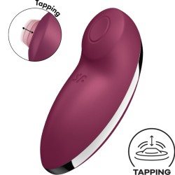 SATISFYER - TAP  CLIMAX 2 VIBRADOR  ESTIMULADOR ROJO