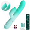 PRETTY LOVE - GIGI MULTIFUNCTION RABBIT VIBRATOR AQUA GREEN