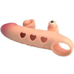 ROMANCE - VIBRATING PENIS SLEEVE NATURAL