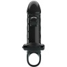 ROMANCE - FUNDA PARA PENE CON VIBRACIÓN NEGRO