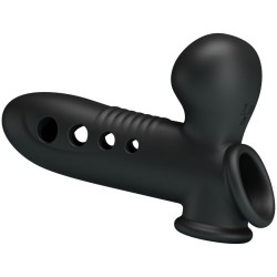 PRETTY LOVE - CRANE FUNDA PARA PENE CON AIRBAG NEGRO