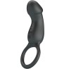 PRETTY LOVE - TRAE RING  VIBRATOR BLACK
