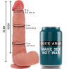 ROCKARMY - RAPTOR DILDO REALISTA DUAL DENSITY LIQUID SILICONE 24 CM -O- 4.4 CM