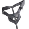 KING COCK - HARNESS CON PENE REALISTICO MARRÓN 20.3 CM