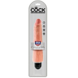 KING COCK - VIBRADOR REALÍSTICO STIFFY 23 CM - NATURAL