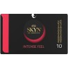 SKYN - INTENSE FEEL TEXTURED CONDOM WITH WAVY DESIGN 10 UNITS