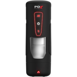 PDX ELITE - MILK ME HOTTER AUTOMATIC MASTURBATOR WITH THRUSTING AND HEAT EFFECT VIBRATION