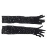 SUBBLIME - 957469 GUANTES TRANSPARENTES CON BRILLO NEGRO S/M
